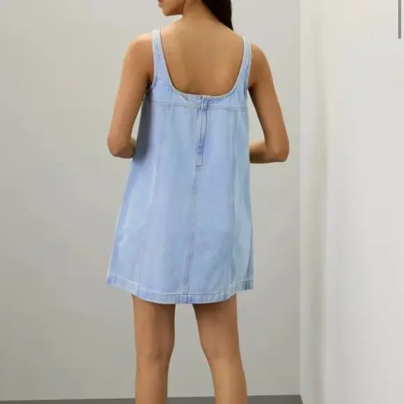 Madewell Sleeveless Super Flowy Shift Dress Size 4 - Picture 2 of 9